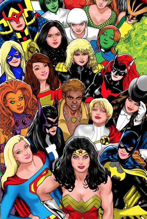 dc comics female characters